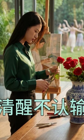 短剧《清醒不认输》海报