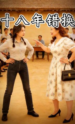 短剧《十八年错换》海报