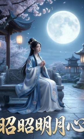 短剧《昭昭明月心》海报