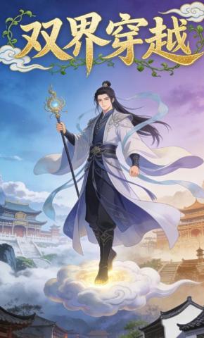 短剧《双界穿越》海报