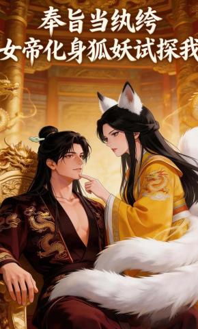 短剧《奉旨当纨绔，女帝化身狐妖试探我》海报