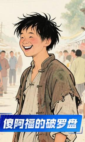 短剧《傻阿福的破罗盘》海报