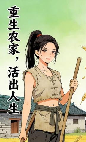 短剧《重生农家，活出人生》海报