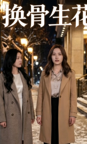 短剧《换骨生花》海报