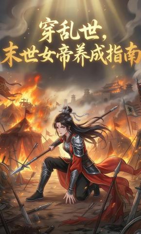 短剧《穿乱世，末世女帝养成指南》海报