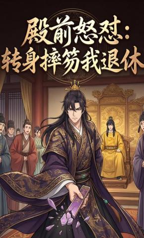 短剧《殿前怒怼：转身摔笏我退休》海报