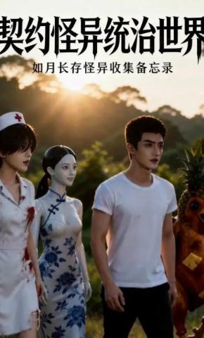 短剧《如月长存怪异收集备忘录：契约怪异统治世界》海报