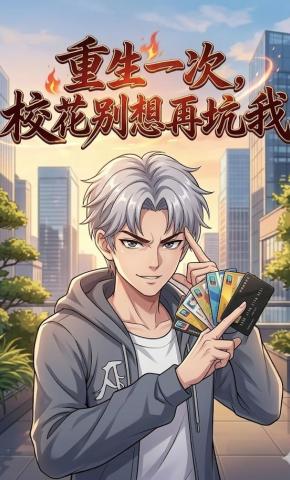 短剧《重生一次，校花别想再坑我》海报