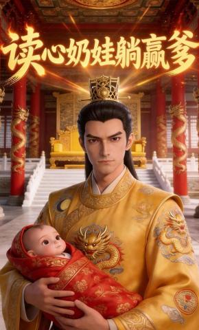 短剧《读心奶娃躺赢爹》海报