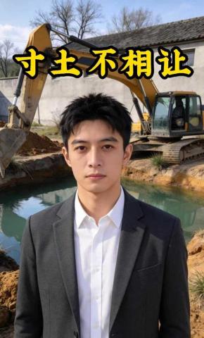 短剧《寸土不相让》海报