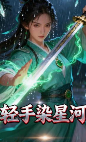 短剧《轻手染星河》海报