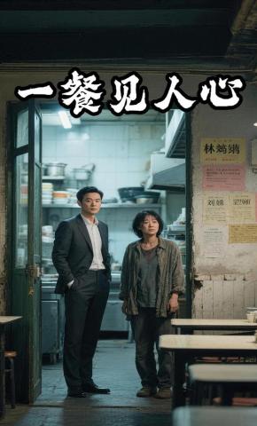 短剧《一餐见人心》海报