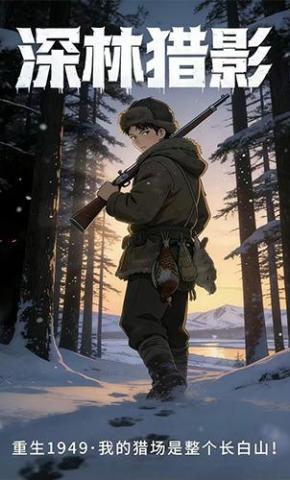 短剧《深林猎影》海报
