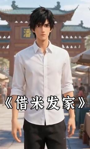 短剧《借米发家》海报