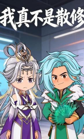 短剧《我真不是散修》海报