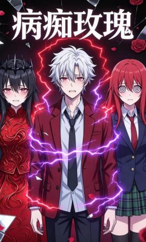 短剧《病痴玫瑰》海报