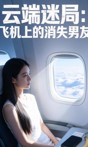 短剧《云端迷局：飞机上的消失男友》海报