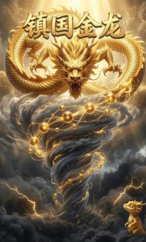 短剧《镇国金龙》海报