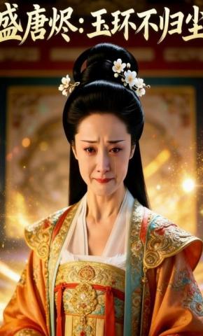 短剧《盛唐烬：玉环不归尘》海报