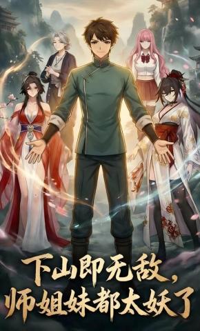 短剧《下山即无敌，师姐妹都太妖了（第一季）》海报