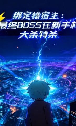 短剧《绑定错宿主：最终BOSS在新手村大杀特杀》海报