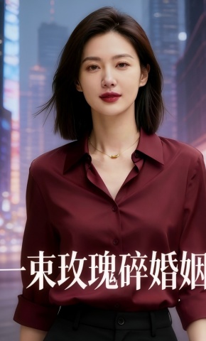 短剧《一束玫瑰碎婚姻》海报