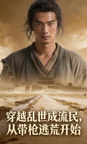 短剧《穿越乱世成流民，从带枪逃荒开始》海报