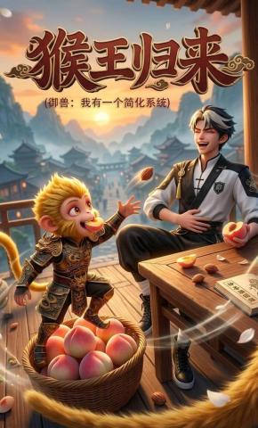 短剧《猴王归来(御兽：我有一个简化系统)》海报