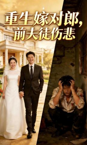 短剧《重生嫁对郎，前夫徒伤悲》海报