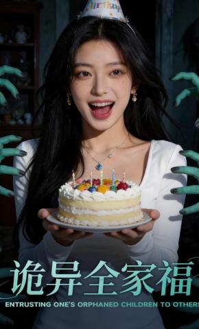 短剧《诡异全家福》海报