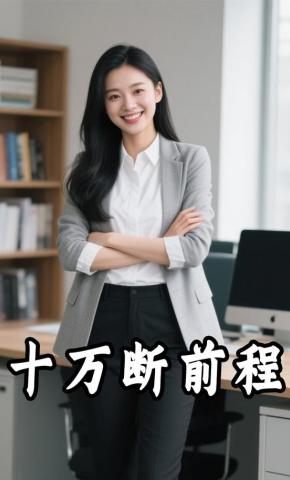 短剧《十万断前程》海报