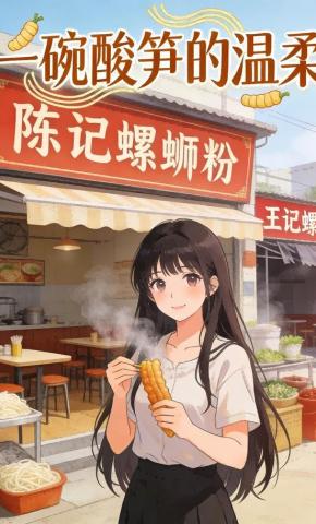 短剧《一碗酸笋的温柔》海报