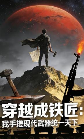 短剧《穿越成铁匠：我手搓现代武器统一天下》海报