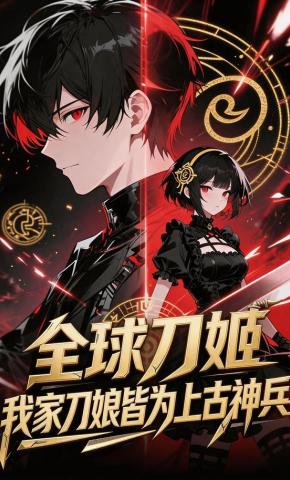 短剧《全球刀姬：我家刀娘皆为上古神兵》海报