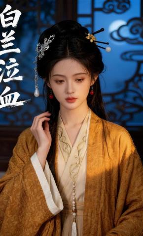 短剧《白兰泣血》海报