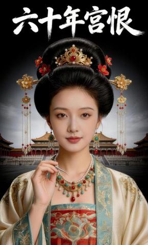 短剧《六十年宫恨》海报