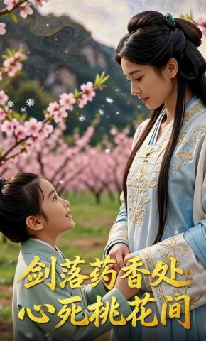 短剧《剑落药香处，心死桃花间》海报