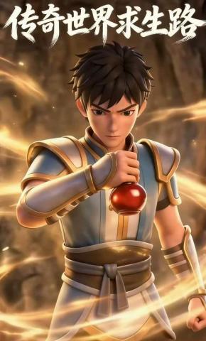 短剧《传奇世界求生路》海报