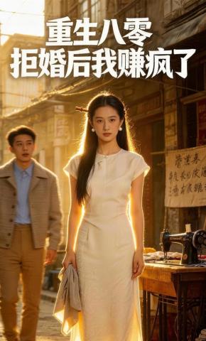 短剧《重生八零拒婚后我赚疯了》海报