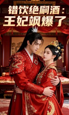 短剧《错饮绝嗣酒：王妃飒爆了》海报