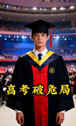 短剧《高考破危局》海报