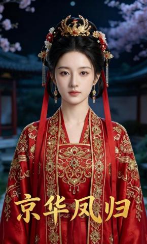 短剧《京华凤归》海报