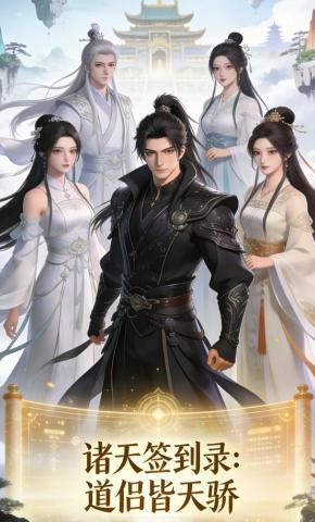 短剧《诸天签到录：道侣皆天骄》海报