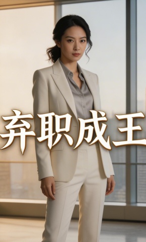 短剧《弃职成王》海报