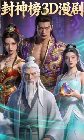 短剧《封神榜3D漫剧》海报