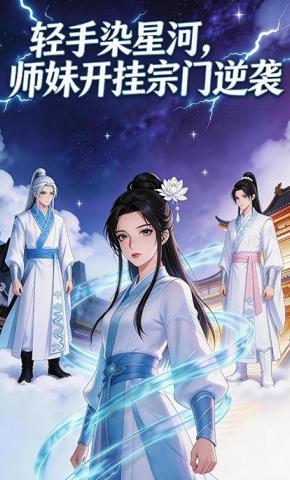 短剧《轻手染星河，师妹开挂宗门逆袭》海报