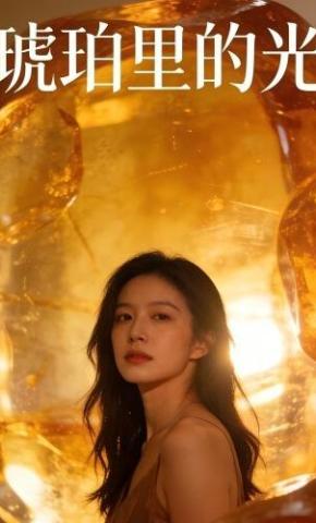 短剧《琥珀里的光》海报