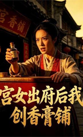 短剧《宫女出府后我创香膏铺》海报