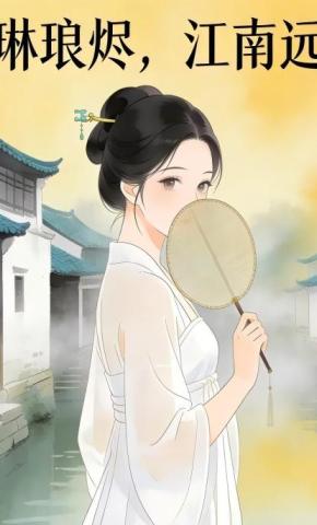 短剧《琳琅烬，江南远》海报