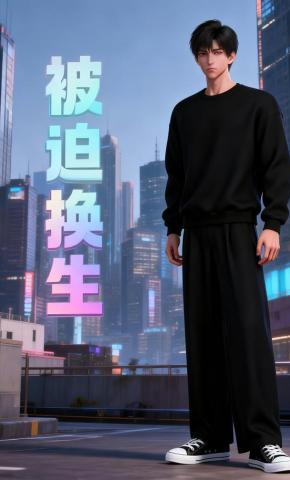 短剧《被迫换生》海报